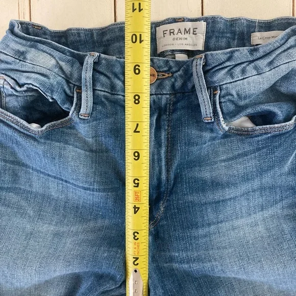 Frame Le Crop Mini Boot Denim, 27 - Picture 2 of 8